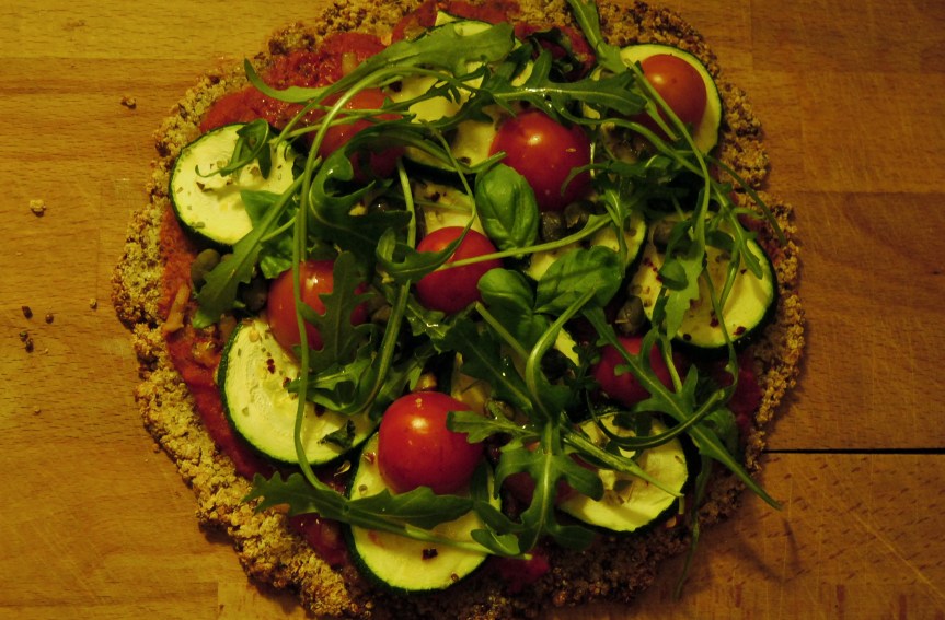 Quinoa Pizza (vegan en&nbsp;glutenvrij)