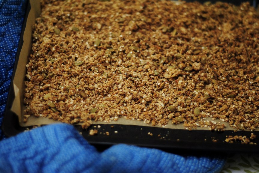 Homemade Granola (gluten- en notenvrij, zonder geraffineerde&nbsp;suikers)